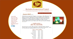 Desktop Screenshot of berkeleyacuproject.com